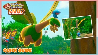 How To Make Wooper Sit On Tropius In Mightywide River *Day* | New Pokemon Snap - Quick Guide