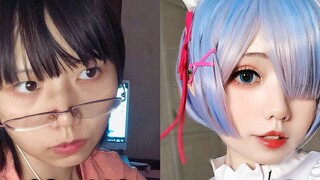 [Floating Tree·Leim Cosplay Tutorial] Novice Xiangwanyong cute girl makeup / Rory Bassy nanny level 