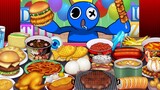 Pertarungan makanan biru yang menyenangkan dari Rainbow Friends, apa hasil dari tantangan terakhir?