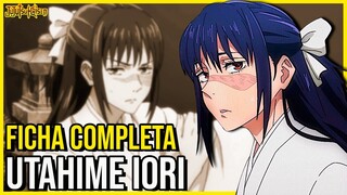 "SEU FEITIÇO AMALDIÇOADO TEM LIGAÇÃO COM CANÇÕES" | UTAHIME IORI - FICHA COMPLETA | JJK Fanbook #20