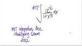 #17 2012 MIT Integration Bee Qualifying Exam