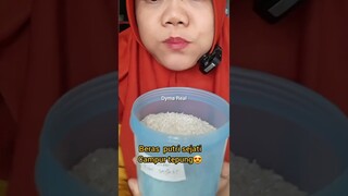 DYMA |ASMR RAW RICE EATING |Makan Beras | asmrrawriceeating| #asmrsounds  #asmr #shorts #mukbang(2)