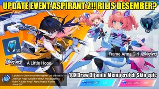 UPDATE EVENT ASPIRANT MOBILE LEGENDS 2!! SKIN RUBY DAN ANGELA ASPIRANT RILIS DESEMBER??