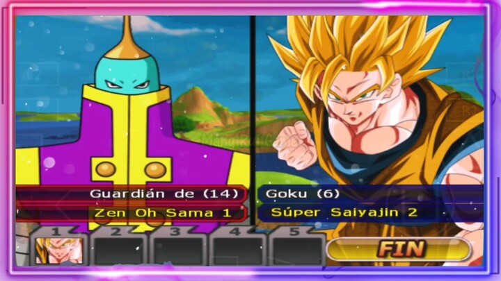 Guardian Zeno 2 VS Goku Super Saiyajin 2 - DB MOD ANDROID GAMEPLAY