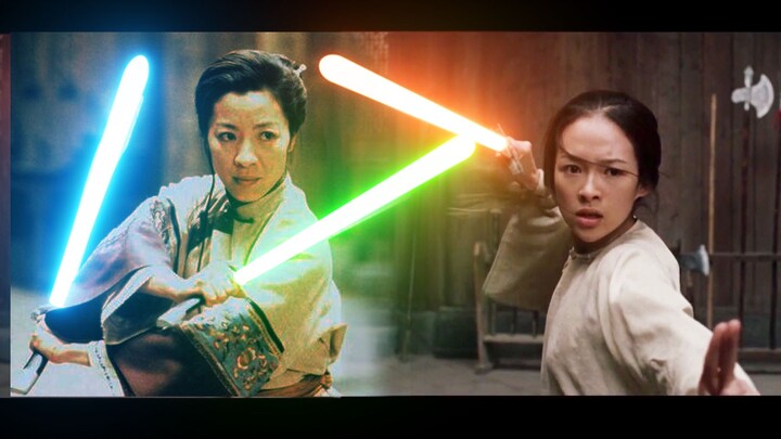 Star Wars Lightsaber Edition of “Crouching Tiger, Hidden Dragon” — Mastering All 18 Types of Lightsa