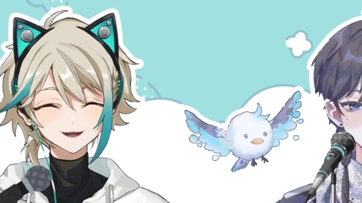 Di tengah lagu, aku tertawa terbahak-bahak saat melihat pesan yang dikirim oleh pihak lain [Aza/Yog]