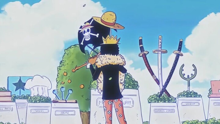 straw hat helped him step out of the darkness.