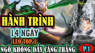 HÀNH TRÌNH 14 NGÀY LEO TOP 1 NGỘ KHÔNG CỰC KÌ CĂNG THẲNG [ NGÀY 1 ] | NHOTV