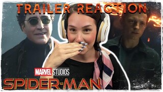 Spiderman NO WAY HOME Trailer REACTION