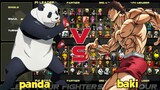 Panda VS Baki Hanma (Anime War) Full Fight 1080P HD