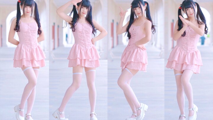 【Baby】💗双马尾x吊带裙💗粉嫩妹妹太甜啦(///▽///)！！