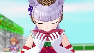 【赛马娘】黄金船吃西瓜