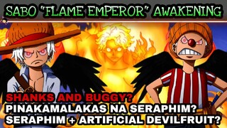 Si Shanks at Buggy ang pinakamalakas na seraphim? Sabo flame Emperor awakening (Revealed?) Theory