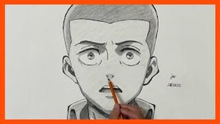 Drawing Connie Springer || Attack On Titan || Shading || 1000 SUBS!!!