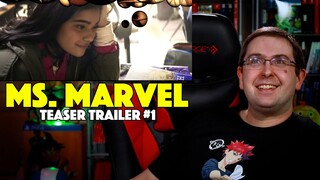 REACTION! Ms. Marvel Teaser Trailer #1 - Marvel Iman Vellani Disney+ Series 2022