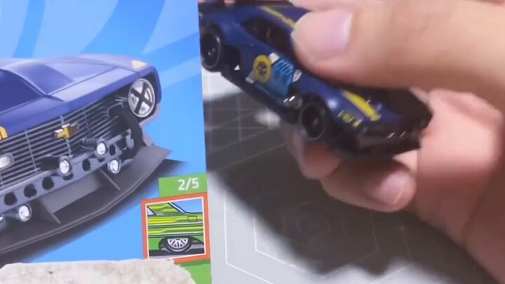 Details modified | Hot Wheels 68 Camaro modified 2023N batch new car Custom '68 Camaro 68 Hot Wheels