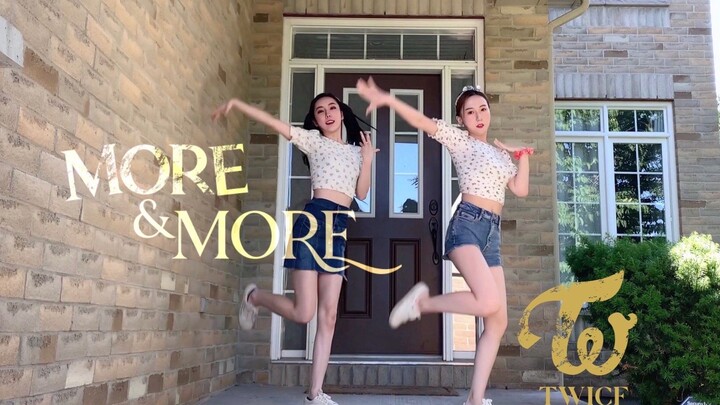 【Ziqi】Tarian ulang duo segar musim panas untuk lagu TWICE "MORE & MORE"
