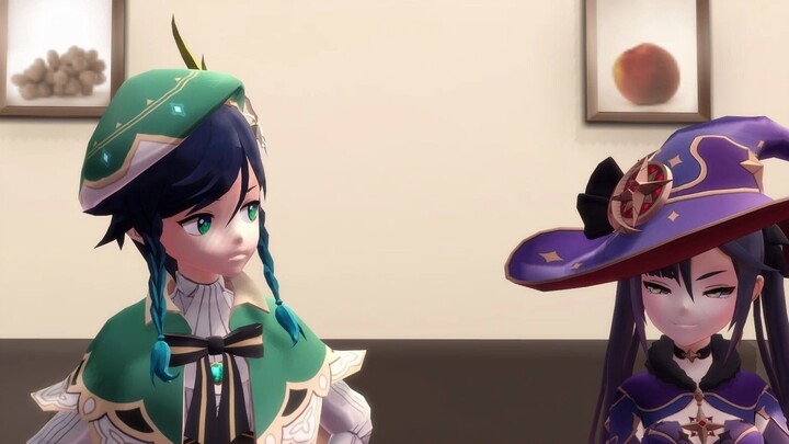 [เก็นชินอิมอิมแพกต์MMD] ทักษะใหม่ของโมน่า