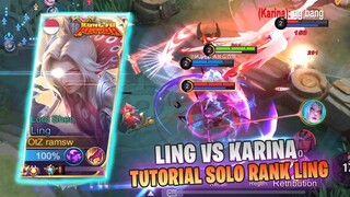 TUTORIAL BERMAIN LING PRO SOLO RANK AGGRESSIVE 🔥🔥🔥