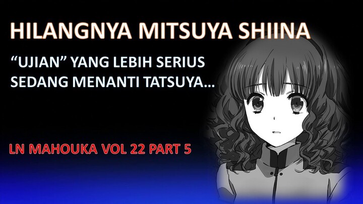 Light Novel Mahouka Koukou no Rettousei Arc Prologue of Disturbance II Part 5 (Bahasa Indonesia)