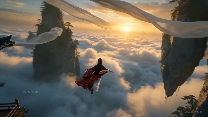 A dream of splendor, soaring ninety thousand li.