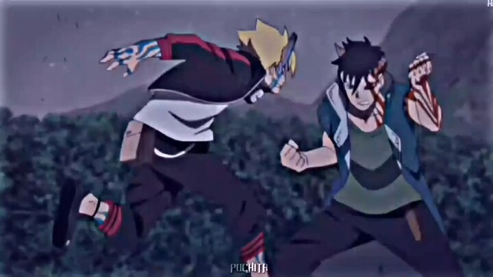 DUEL EPIC KAWAKI DAN BORUTO#JANHAN RAGU JANGAN BIMBANG DI JOGI SAMA MOMOCHAN🗿