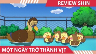 Review shin cậu bé bút chì, MỘT NGÀY TRỞ THÀNH VỊT , SỰ CỐ CỦA CÔ GIÁO , tóm tắt shin cậu bé bút chì