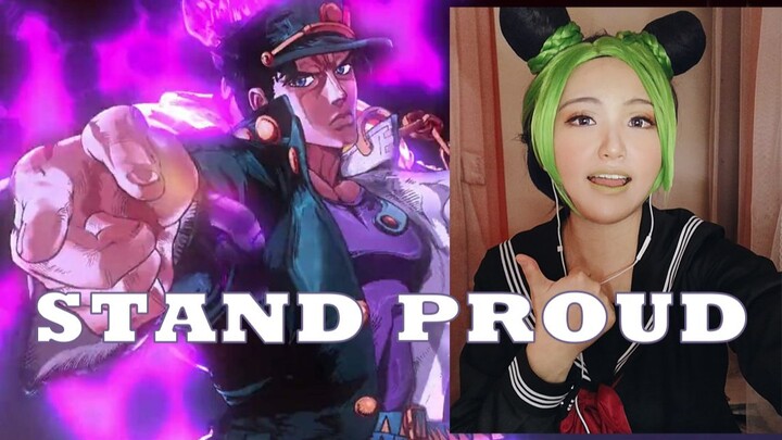 COS Kujo Xuren sings Jotaro's dad's OP-Stand Proud-Super A!