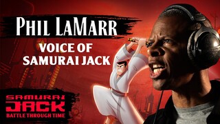 Behind the Scenes with Phil LaMarr | Samurai Jack: Battle Through Time | Adult Swim Games