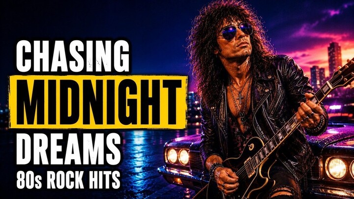 80s Hard Rock Playlist – Epic Anthems & Melodic Guitar Solos