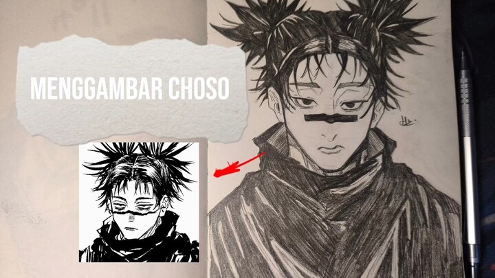 Menggambar Choso | Jujutsu Kaisen