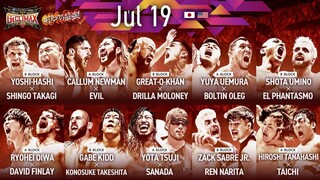 NJPW G1 Climax 35 (Day 1) - 19 July 2025