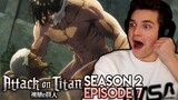 EREN VS. REINER!! | Attack on Titan Season 2 Episode 7 REACTION (Close Combat)