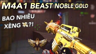 CF Mobile | Bao Nhiêu Lúa Để Sở Hữu M4A1 Beast Noble Gold - M4 Quái Thú Phiên Bản Xịn Sò