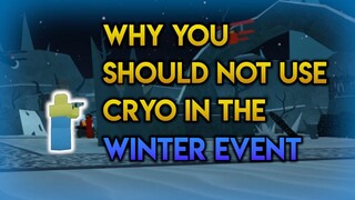 Why You Should Not Use The Cryo-Gunner in The Winter Event | Tower Battles [ROBLOX]