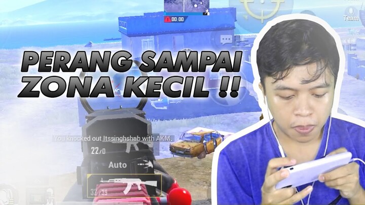 PERANG SAMPAI ZONA KECIL, MUSUHNYA SABAR BANGET !!