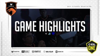 ESL One Los Angeles SEA Closed Qualifiers: TNC Predator Game Highlights