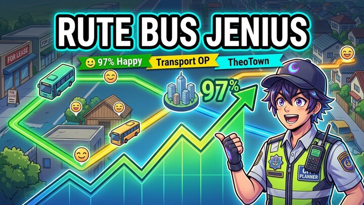Strategi Rute Bus Jenius: Kebahagiaan Warga Langsung 97%!