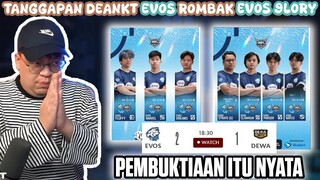 TANGGAPAN DEANKT EVOS HOLY NAIK KE MPL || DIROMBAK RASA GA DIROMBAK