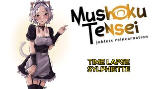 slyphie - cat maid fanart!