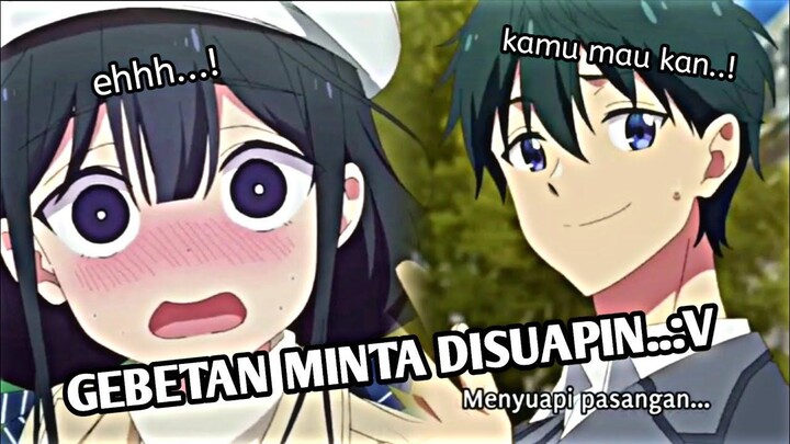 KETIKA GEBETAN LO INGIN ROMANTISAN DENGAN SUAPIN MAKAN SAMA LO