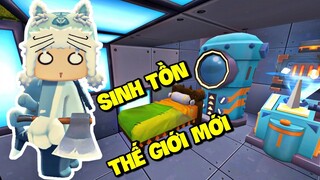 SINH TỒN THẾ GIỚI MỚI TẬP 1: MEOWPEO CHUYỂN NHÀ XÂY DỰNG ĐẾ CHẾ MỚI TRONG MINI WORLD