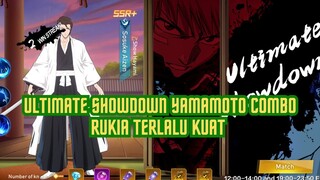 ULTIMATE SHOWDOWN YAMAMOTO COMBO RUKIA REAL TIME PVP 🔥 BLEACH SOUL REAPER