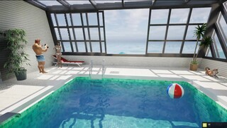 【奇怪的游泳池】又找异常！