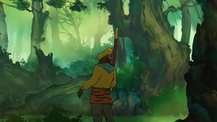 Mengapa dalam film "Bukit Langlang", Sang Raja Kera dan yang lainnya selalu tampak buram...?