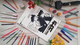 Painting Shinichi and Conan| Anime painting| Detective Conan Fanart~