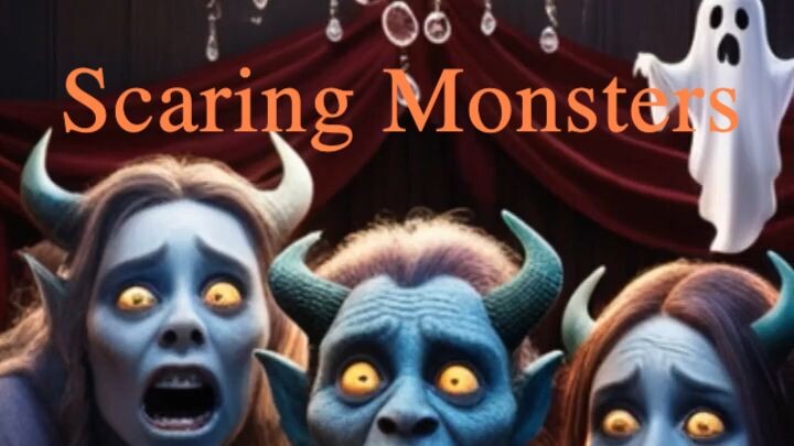 When YOU Scare Monsters Instead! 😂 !!!👻🎃🕷