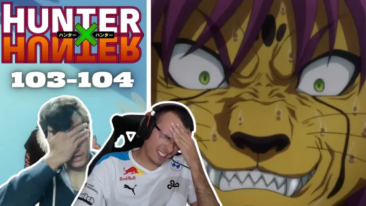CHEETU IS 🗑️🗑️🗑️ | Hunter x Hunter Episode 103 + 104 Reaction | Big Body & Bok