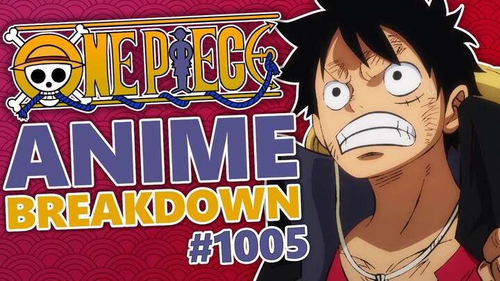 Ice Oni RAMPAGE! One Piece Episode 1005 BREAKDOWN