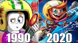 Evolution of Commander Keen Games [1990-2020]